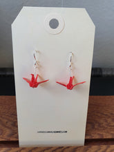 Load image into Gallery viewer, Tiny Origami Cranes - Ruby