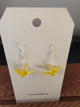 Load image into Gallery viewer, Tiny Origami Cranes - Sunshine Yellow