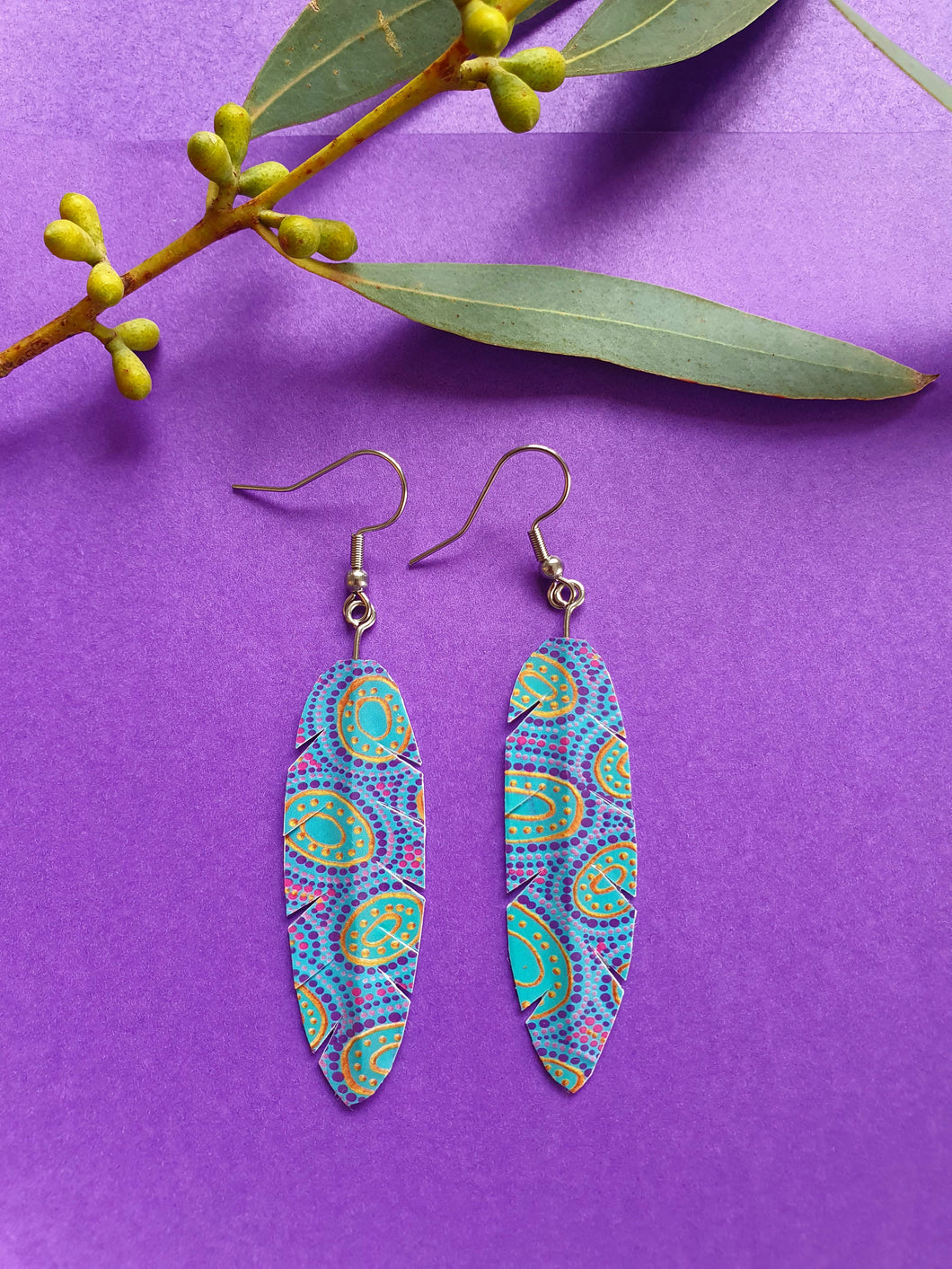 Jo Wilson - Aboriginal Art Feather Collection, Celestial Currents