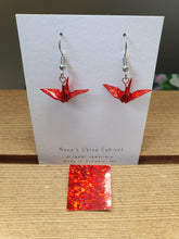 Load image into Gallery viewer, Tiny Origami Cranes - Ruby Slippers

