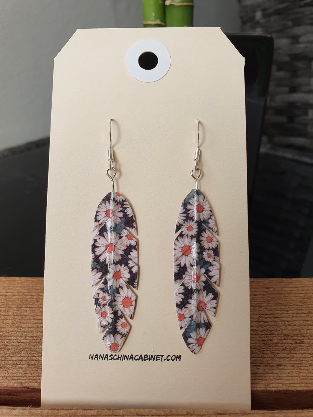 Washi Feather Style Earrings © - Daisylicious