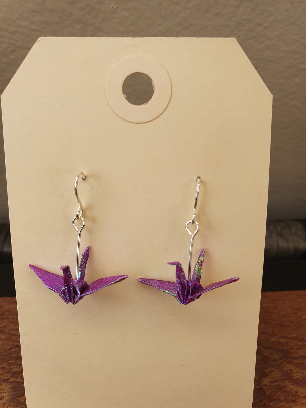 Tiny Origami Cranes - Karāfukushia ( Fuchsia)